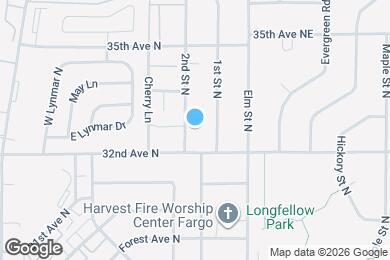 Map image of the property - 3215 2nd St N