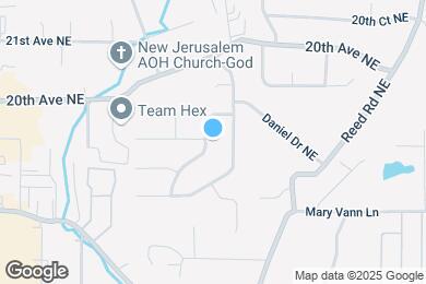 Map image of the property - 1831 Mara Dr NE