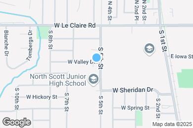 Map image of the property - 519 W Valley Dr