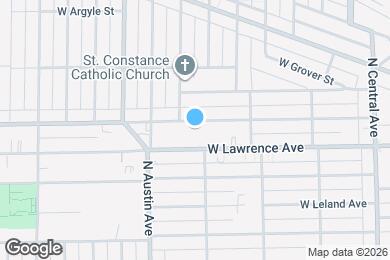 Map image of the property - 5861 W Gunnison St