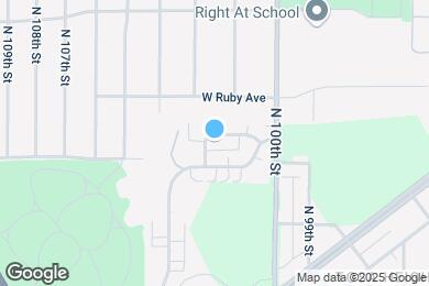 Map image of the property - 10241 W Sharon Ln