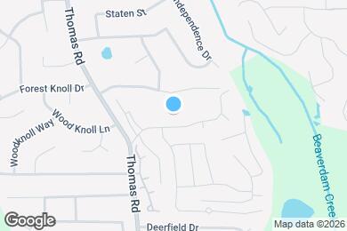 Map image of the property - 323 Country Club Dr