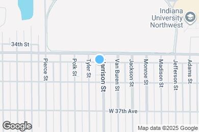 Map image of the property - 3532 Harrison St