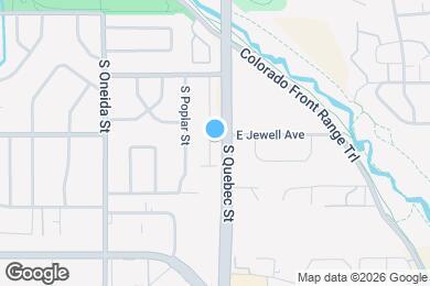Map image of the property - 1934 S Poplar Ct