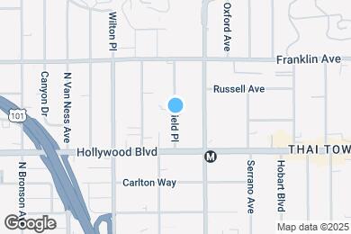 Map image of the property - 1758 Garfield Pl