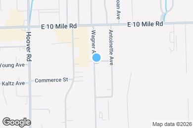 Map image of the property - 12214 Louisiana Ave