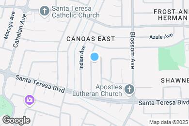 Map image of the property - 5978 Montalvo Dr