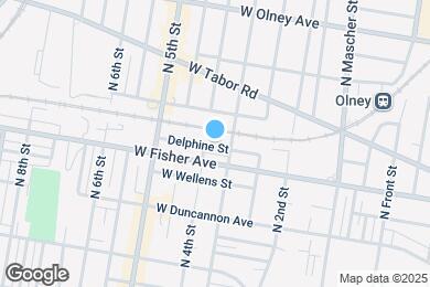 Map image of the property - 321 Delphine St
