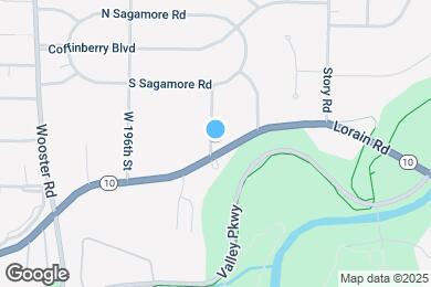 Map image of the property - 19290 Lorain Rd