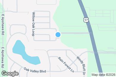 Map image of the property - 2010 Southern Oak Loop