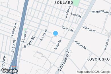 Map image of the property - 930 Sidney St