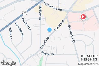 Map image of the property - 1406 Church St