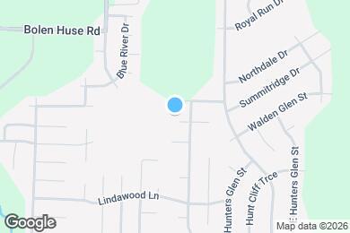 Map image of the property - 4712 W Bending Oaks Cv