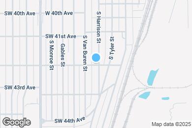 Map image of the property - 310 SW 42nd Ave