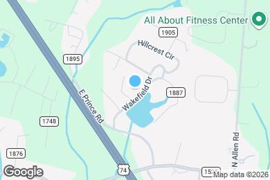 Map image of the property - 115 Wakefield Dr