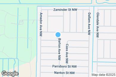 Map image of the property - 1807 Vauxhall St NW