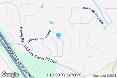 Map image of the property - 1813 Cres Hill Dr NW