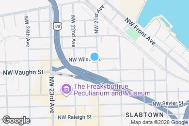 Map image of the property - 2027 NW 21st Ave