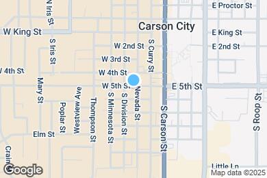 Map image of the property - 329 W 5th St