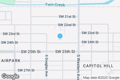 Map image of the property - 1005 SW 24th St