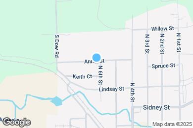 Map image of the property - 327 N 6th St