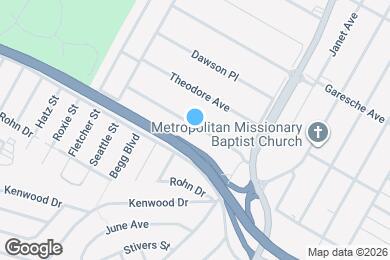 Map image of the property - 7048 Beulah Ave