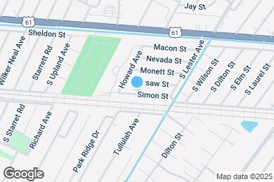 Map image of the property - 8001 Simon St