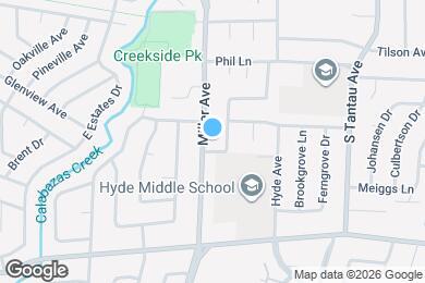 Map image of the property - 834 Miller Ave