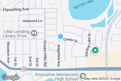 Map image of the property - 805 Ridgefield Ave