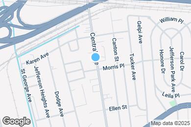 Map image of the property - 718 Central Ave