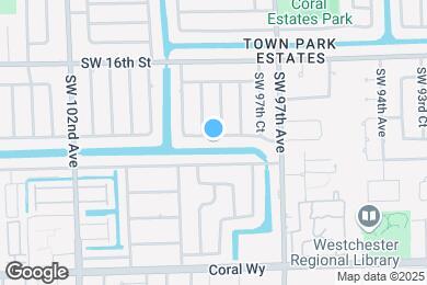 Map image of the property - 9810 SW 19th St