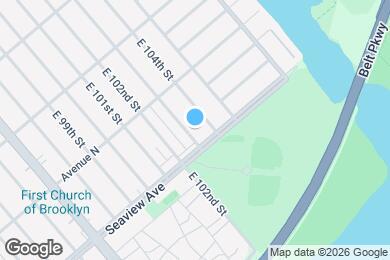 Map image of the property - 1463 E 103rd St
