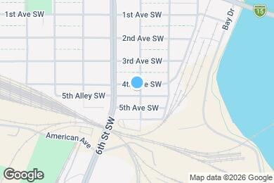 Map image of the property - 404 5th St SW
