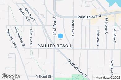 Map image of the property - 5120 S Roxbury St