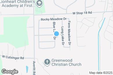 Map image of the property - 1783 Blue Lake Dr