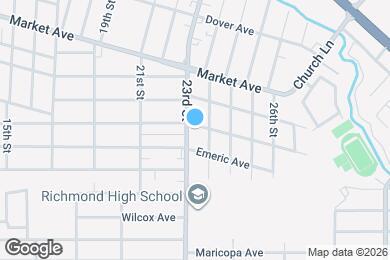 Map image of the property - 1436 23rd St