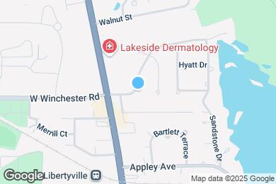 Map image of the property - 133 E Winchester Rd