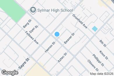 Map image of the property - 12902 Borden Ave