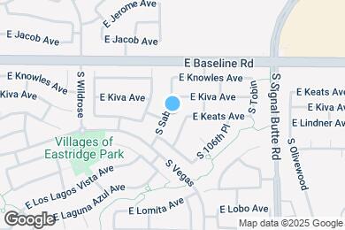 Map image of the property - 2107 S Sabrina