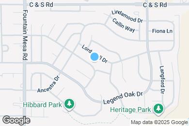 Map image of the property - 874 Descendant Dr