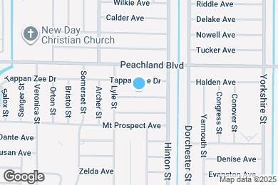 Map image of the property - 20400 Laverne Ave