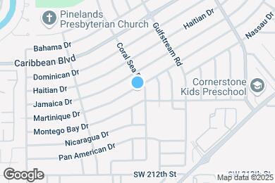 Map image of the property - 9830 Martinique Dr