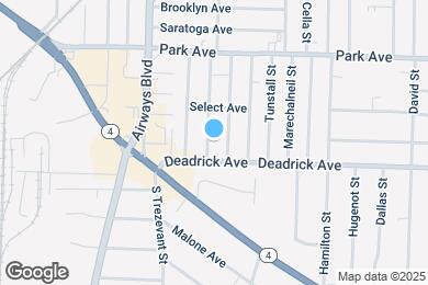 Map image of the property - 1390 Grand St