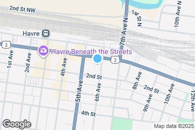 Map image of the property - 118 6th Ave