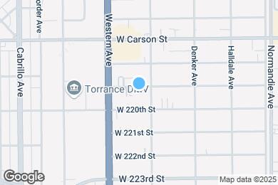 Map image of the property - 1618 W 219th St