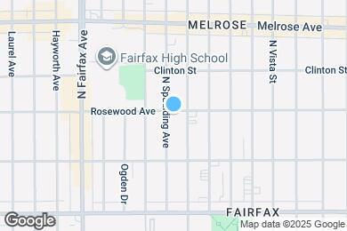 Map image of the property - 464 N Spaulding Ave