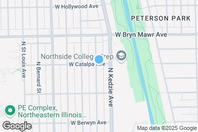 Map image of the property - 3225 W Catalpa Ave