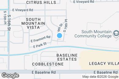 Map image of the property - 7039 S 19th St