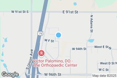 Map image of the property - 2913 W F St
