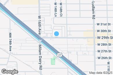 Map image of the property - 1453 W 29th St